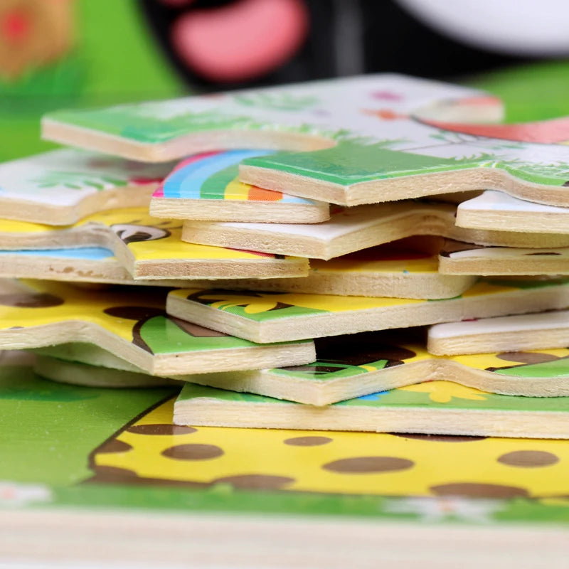 SmartKids Wood Puzzle Set