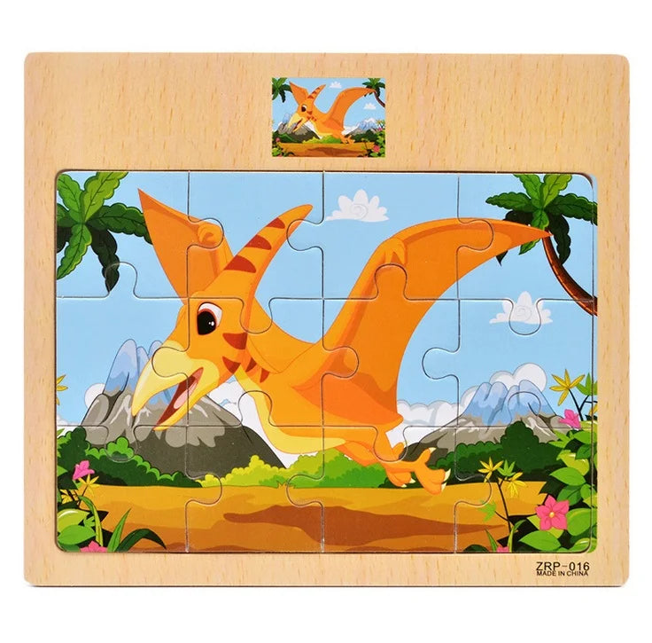 SmartKids Wood Puzzle Set