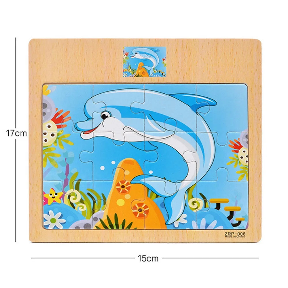 SmartKids Wood Puzzle Set