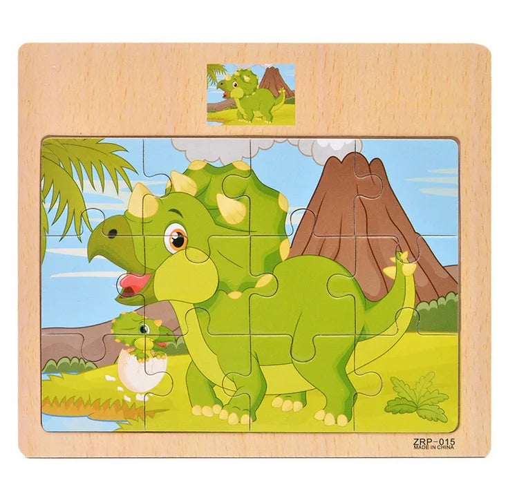 SmartKids Wood Puzzle Set
