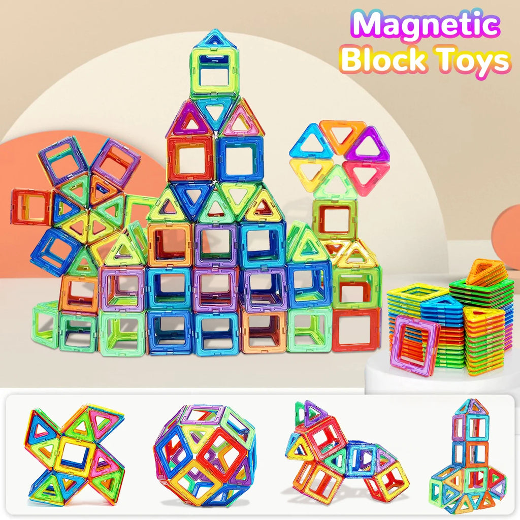 Magnetic Building Blocks STEM Construction Set