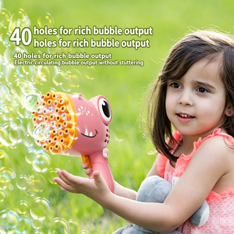 Dino Bubble Blaster Gun