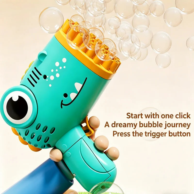 Dino Bubble Blaster Gun