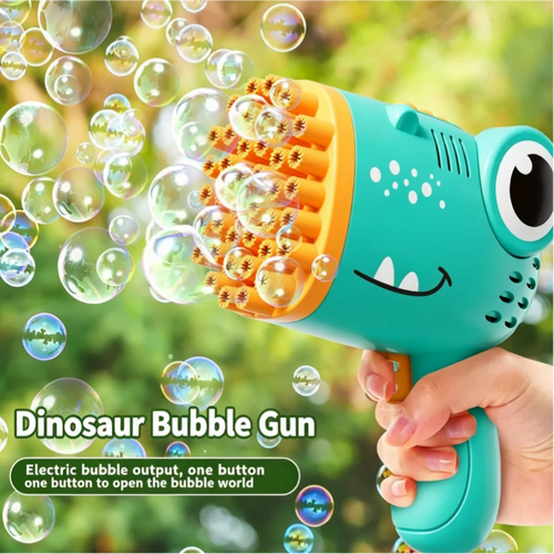 Dino Bubble Blaster Gun