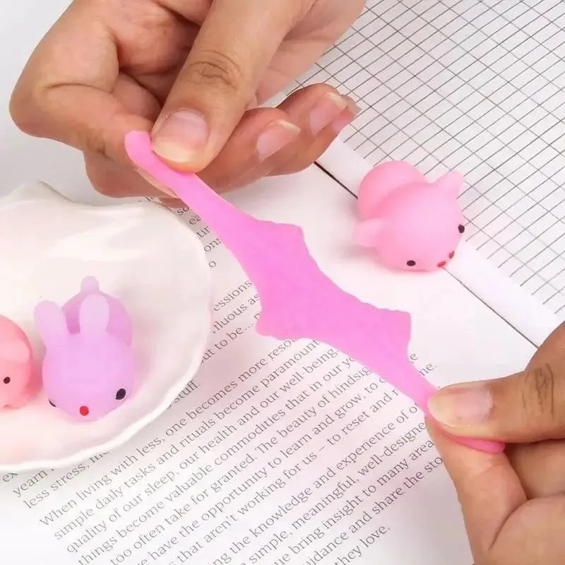 Mini Animal Squeeze Toy Set