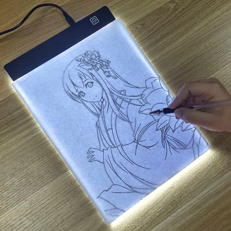 Kids LED Art Copy Drawing Tablet