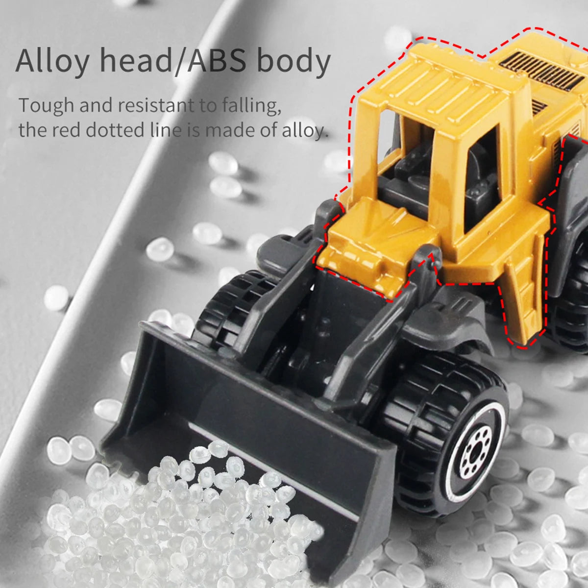 6-in-1 Engineering Truck Model Set
