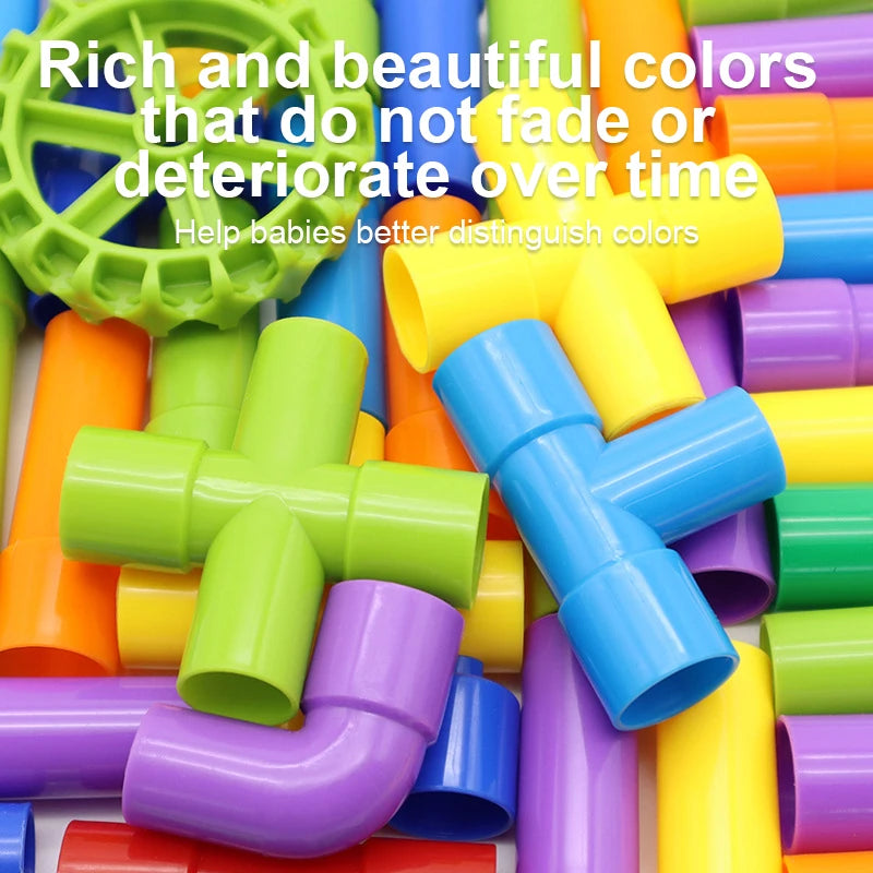 Smart Pipe Construction Toy Set