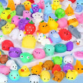 Mini Animal Squeeze Toy Set