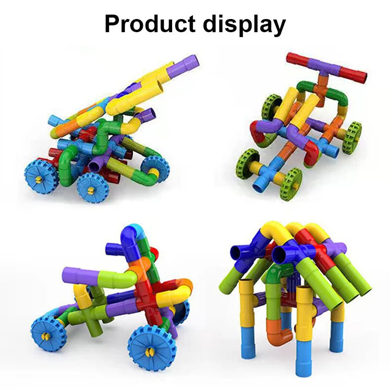 Smart Pipe Construction Toy Set