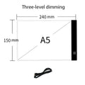 Kids LED Art Copy Drawing Tablet