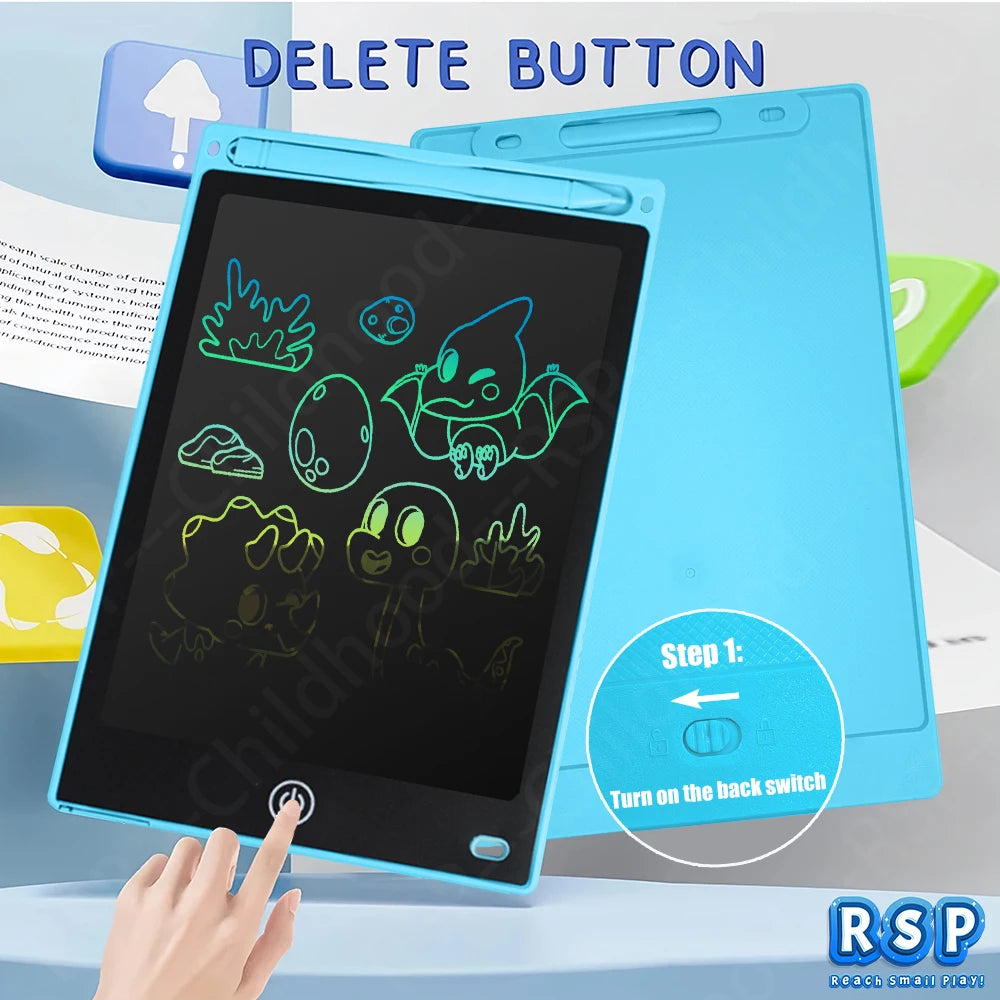 Reusable Digital Drawing & Learning Board for Kids
